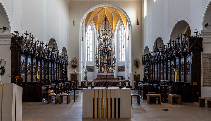 Moosburg an der Isar Kastulusmünster (St. Kastulus): Chorgestühl