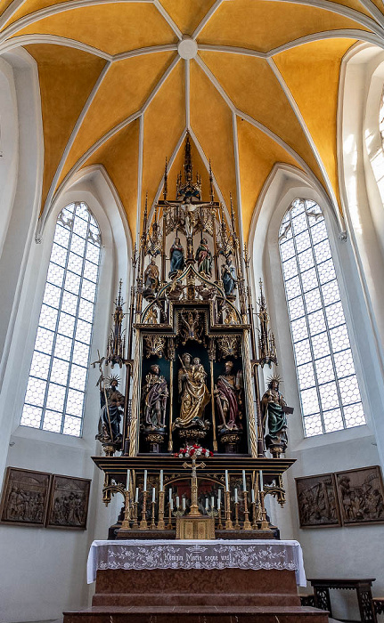 Kastulusmünster (St. Kastulus): Hochaltar von Hans Leinberger Moosburg an der Isar
