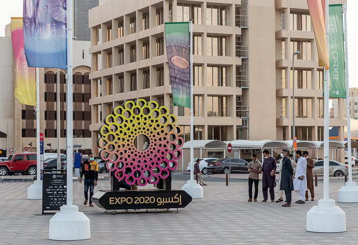 Bur Dubai: EXPO 2020 Dubai Logo بر دبي