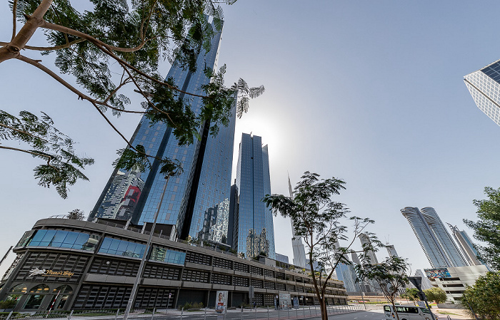 Dubai International Financial Centre: Central Park Towers Burj Khalifa Downtown Dubai The Address Sky View