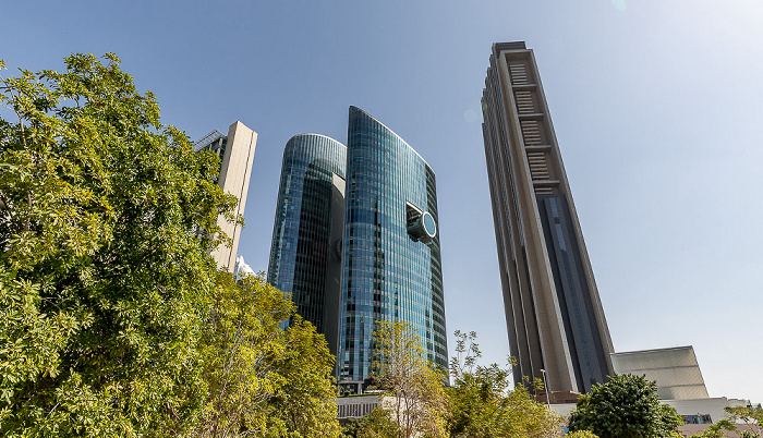 Dubai International Financial Centre: Emirates Financial Towers (links), The Index
