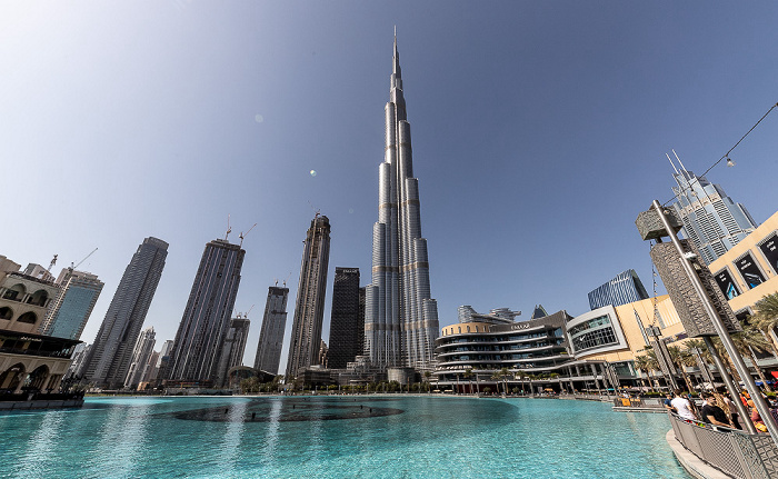 Downtown Dubai: Burj Khalifa Lake, Burj Khalifa
