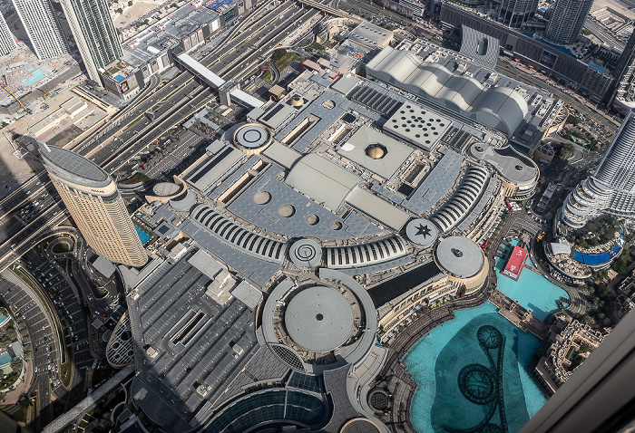 Blick vom Burj Khalifa At the Top: Dubai Mall