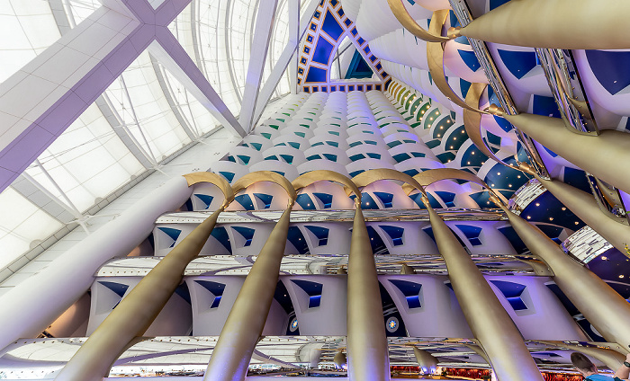 Dubai Burj Al Arab: Atrium
