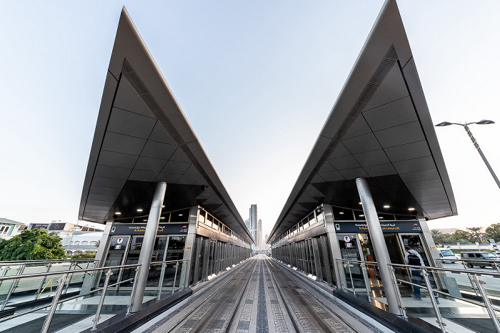 Knowldge Village Tram Station Dubai