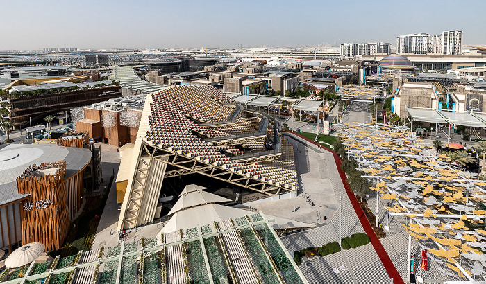 EXPO 2020 Dubai: Blick von Garden in the Sky Dubai