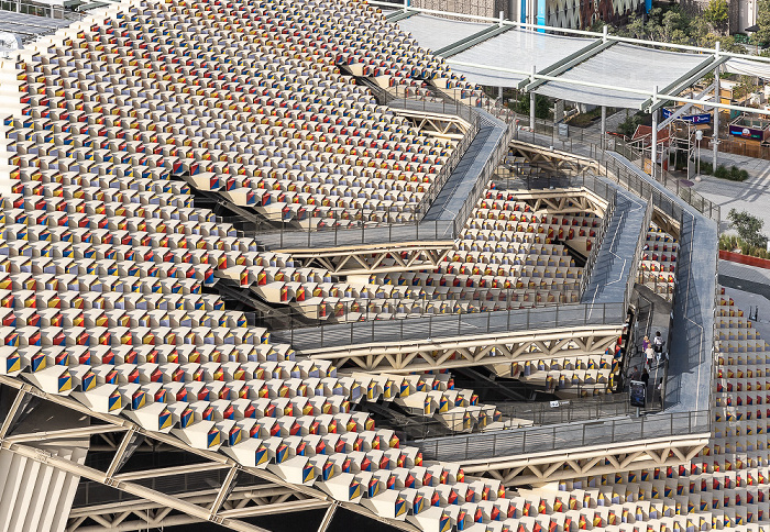 EXPO 2020 Dubai: Blick von Garden in the Sky - Koreanischer Pavillon Garden in the Sky EXPO 2020