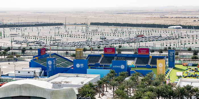 EXPO 2020 Dubai: Blick von Garden in the Sky Garden in the Sky EXPO 2020