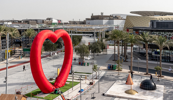 EXPO 2020 Dubai: Blick von Garden in the Sky Dubai