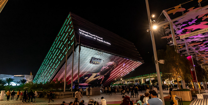 EXPO 2020 Dubai: Pavillon von Saudi Arabien Pavillon von Saudi Arabien EXPO 2020