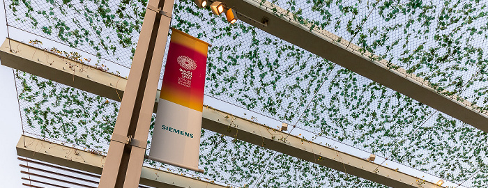 EXPO 2020 Dubai: Siemens-Werbung
