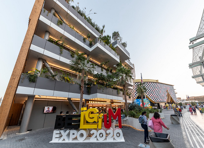 EXPO 2020 Dubai: Belgischer Pavillon Belgischer Pavillon EXPO 2020 Thailändischer Pavillon EXPO 2020