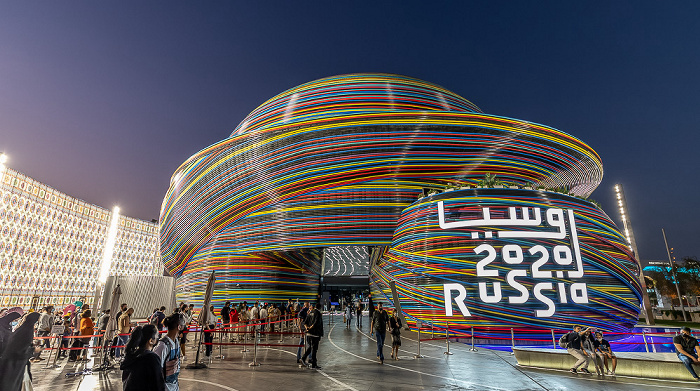 EXPO 2020 Dubai: Russischer Pavillon Russischer Pavillon EXPO 2020 Turkmenischer Pavillon EXPO 2020
