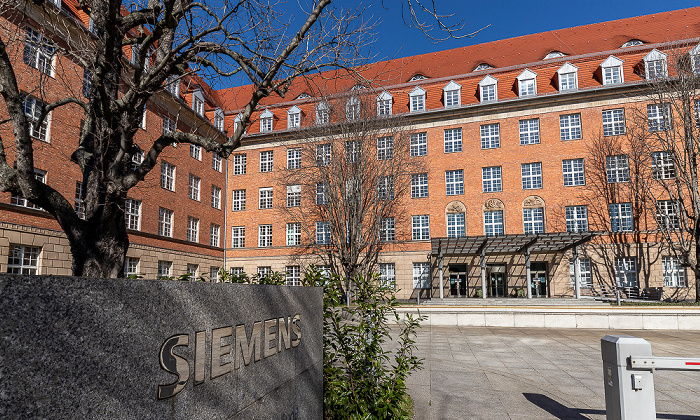 Siemensstadt: Nonnendammallee - Siemens Hauptverwaltung Berlin