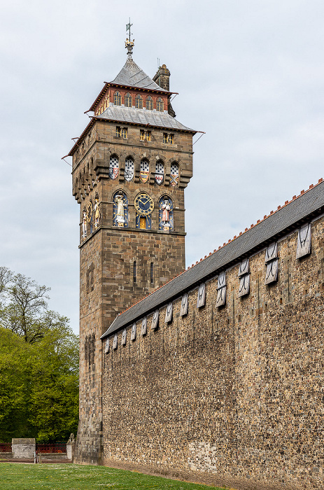 Cardiff Castle: Clock Tower