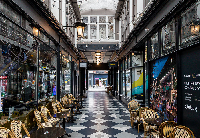 Cardiff City Centre: High Street and Duke Street Arcades