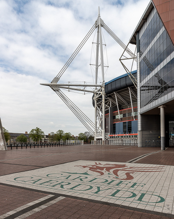 Millennium Walk, Millennium Stadium (Principality Stadium) Cardiff