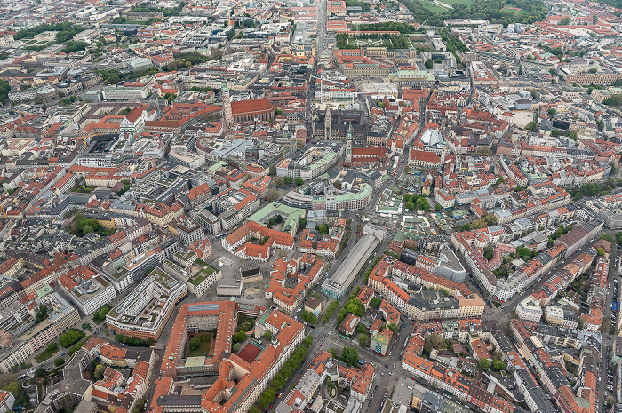 München Luftbild aus Zeppelin: Altstadt-Lehel