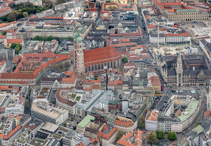 München Luftbild aus Zeppelin: Altstadt-Lehel