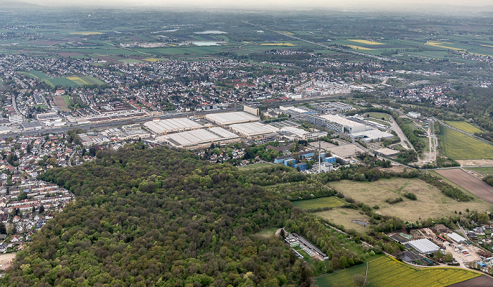 München Luftbild aus Zeppelin: Allach-Untermenzing