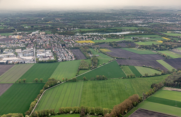 Oberschleißheim Luftbild aus Zeppelin