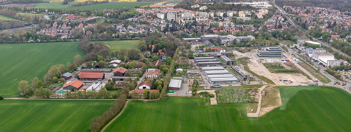 Luftbild aus Zeppelin Oberschleißheim