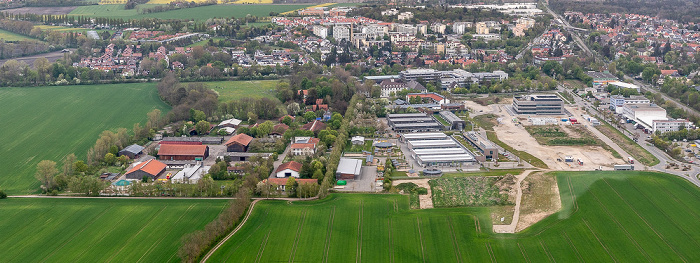 Oberschleißheim Luftbild aus Zeppelin