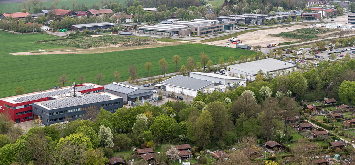 Oberschleißheim Luftbild aus Zeppelin