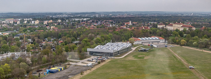 Oberschleißheim Luftbild aus Zeppelin: Flugwerft Schleißheim