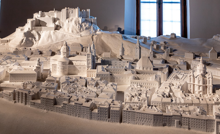 Festung Hohensalzburg: Modell von Salzburg aus Salz
