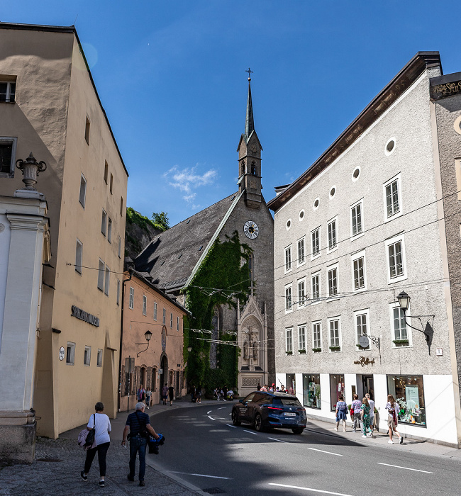 Altstadt: Bürgerspitalplatz - St. Blasiuskirche Salzburg