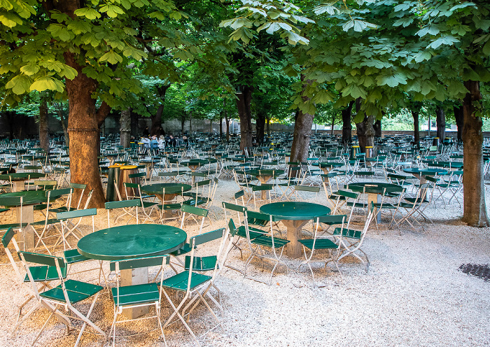 Salzburg Mülln: Augustiner Bräustübl Gastgarten