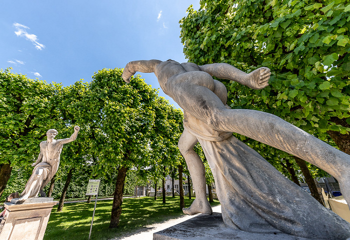 Salzburg Altstadt: Mirabellgarten