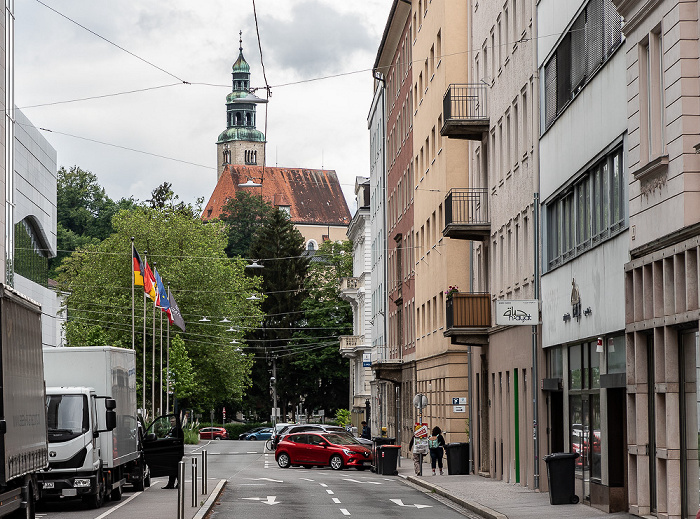 Salzburg Auerspergstraße Müllner Kirche Paracelsus Bad