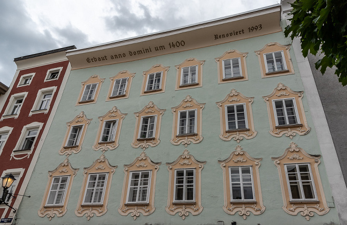 Hallein Altstadt: Kornsteinplatz