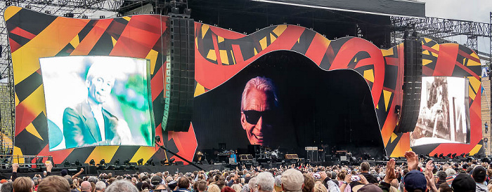 Olympiastadion: The Rolling Stones München Gedenken an den im Jahr 2021 verstorbenen Charlie Watts