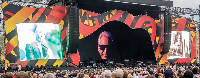 Olympiastadion: The Rolling Stones München Gedenken an den im Jahr 2021 verstorbenen Charlie Watts