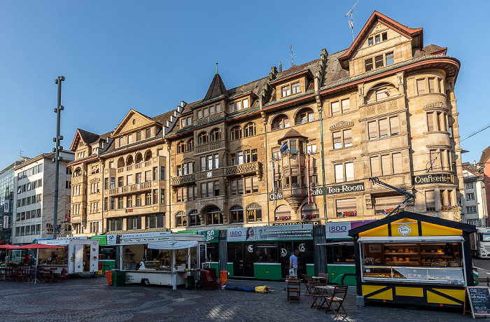 Basel Altstadt Grossbasel: Marktplatz