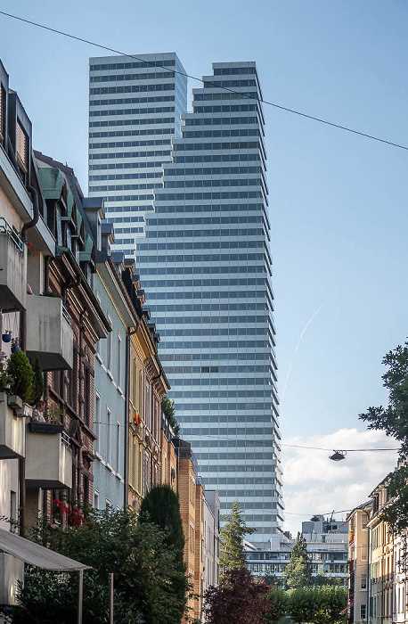 Basel St. Alban-Vorstadt: Schauenburgerstrasse Roche Tower