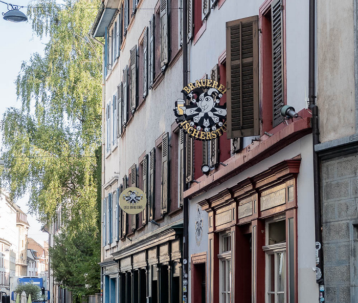 Altstadt Kleinbasel: Rheingasse Basel