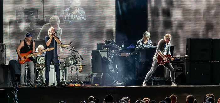 Stimmen-Festival Marktplatz: Deep Purple (+ Andrea Bignasca) Lörrach Roger Glover, Ian Paice, Ian Gillan, Don Airey, Simon McBride