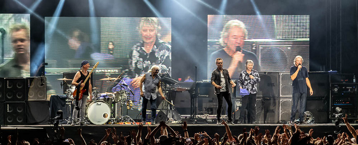 Stimmen-Festival Marktplatz: Deep Purple (+ Andrea Bignasca) Lörrach Roger Glover, Ian Paice, Don Airey, Simon McBride, Don Airey, Ian Gillan