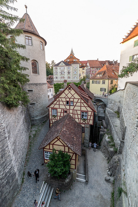 Oberstadt: Schlossmühle, Burg Meersburg