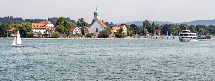 Bodensee, Pfarrkirche St. Georg Wasserburg (Bodensee)