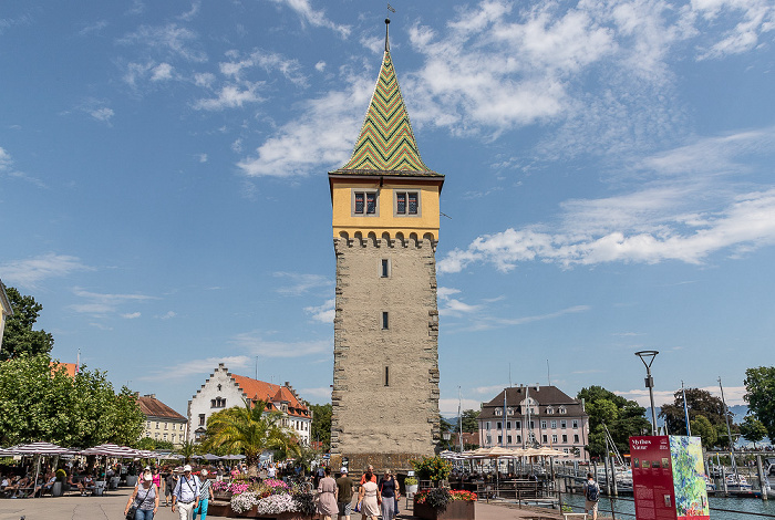 Altstadt: Hafenplatz, Mangturm Lindau (Bodensee)
