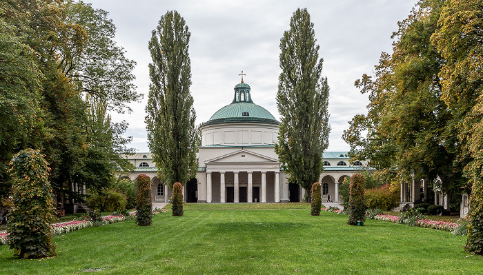 Ostfriedhof: Aussegnungshalle des Ostfriedhofs München