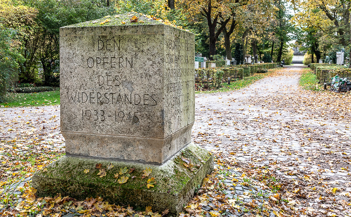 Ostfriedhof: Denkmal für die Opfer des Widerstands 1933-45 München