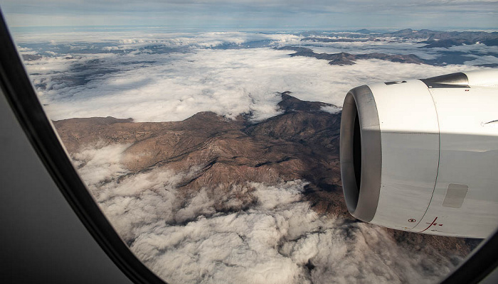 Chile 2022-11-11 Flug IBE6833 Madrid-Barajas (MAD/LEMD) - Santiago de Chile (SCL/SCEL) Luftbild aerial photo