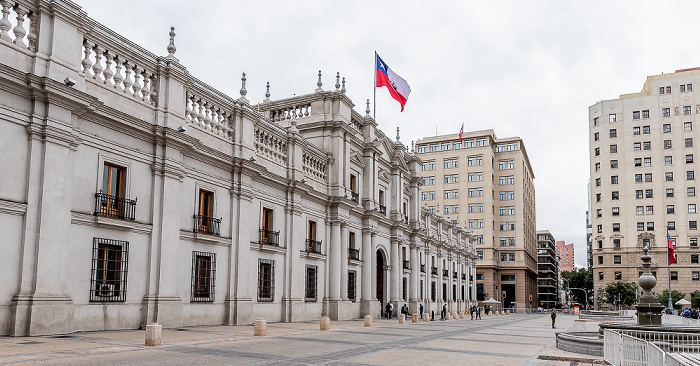 Santiago de Chile Plaza de la Constitución: Palacio de La Moneda