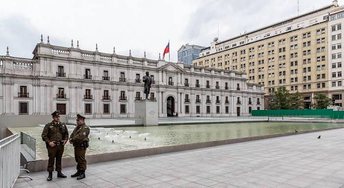 Santiago de Chile Plaza de la Ciudadanía: Palacio de La Moneda